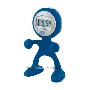 Flexible alarm clock