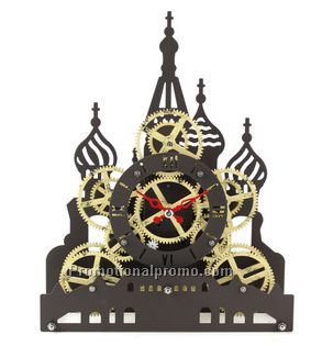Russia's red square clock