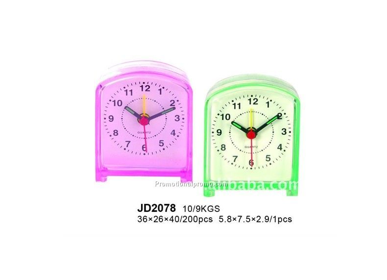 cheap plastic table clock
