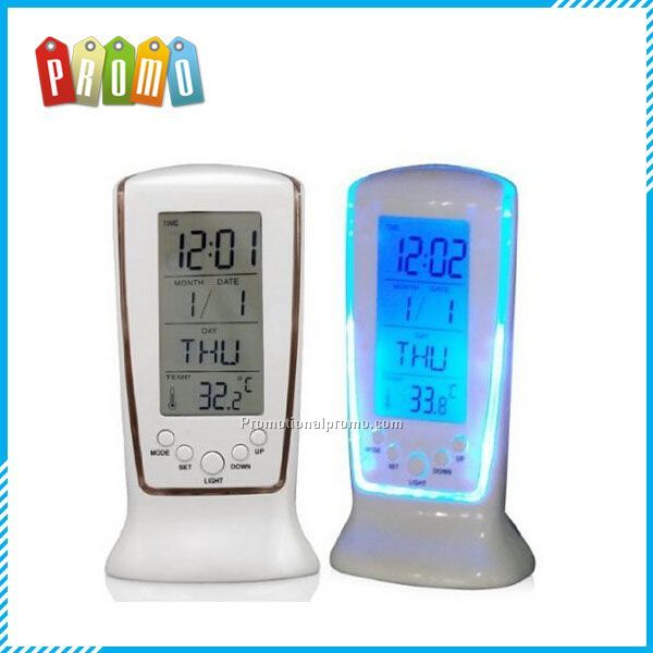 Mini Digital Table Calendar Clock