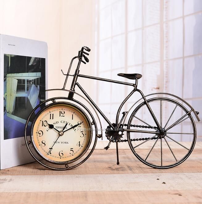 Creative bicycle clock