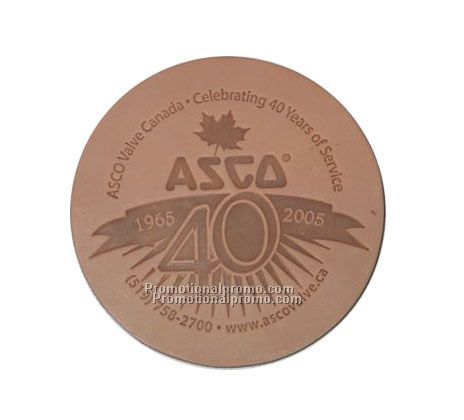 3 3/4 X 3 3/4 ROUND COASTER