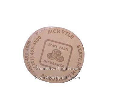 3 3/4 X 3 3/4 ROUND COASTER