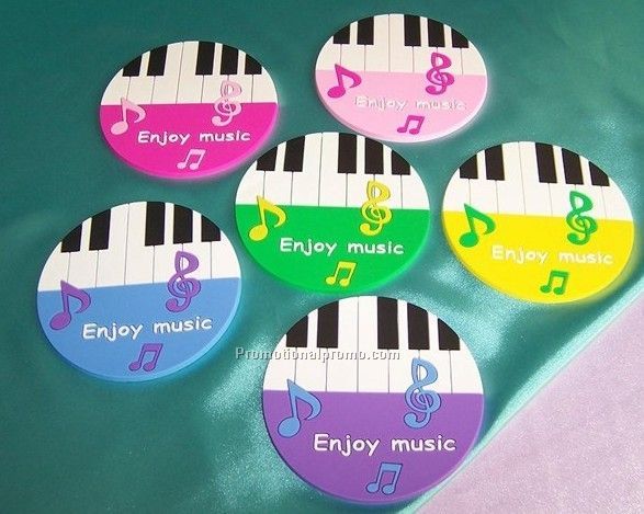 Soft PVC Coasters with custom logo