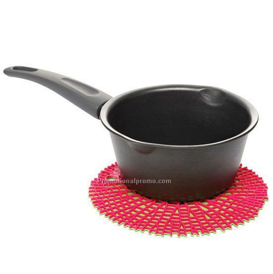 Creative leaf silicone heat pad coasters