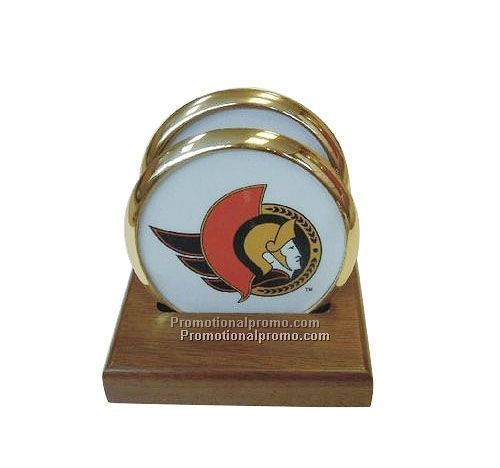 PHOTOSMART BRASS & CHROME COASTERS & SETS