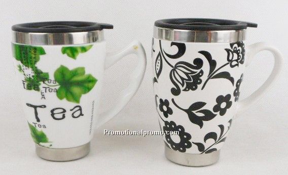 Ceramic Stainless Steel Mug
