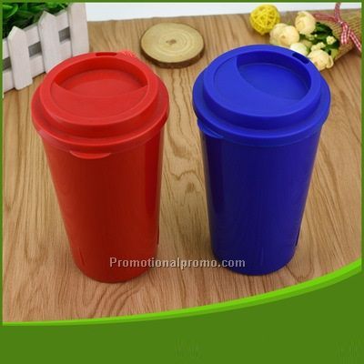 Single layer Food Grade PP Plastic Coffee Mug