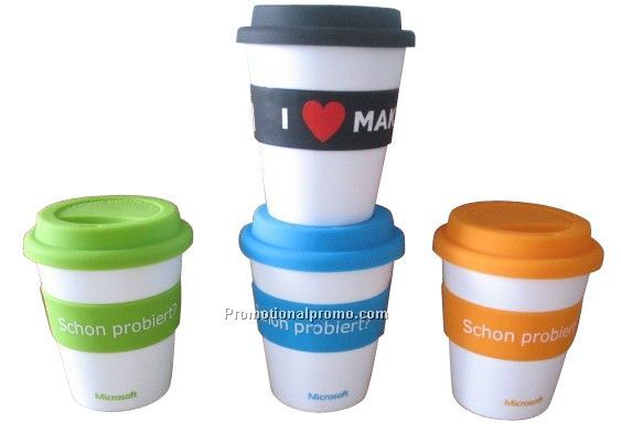 12 Oz. Coffee Mug With Silicon Sleeve