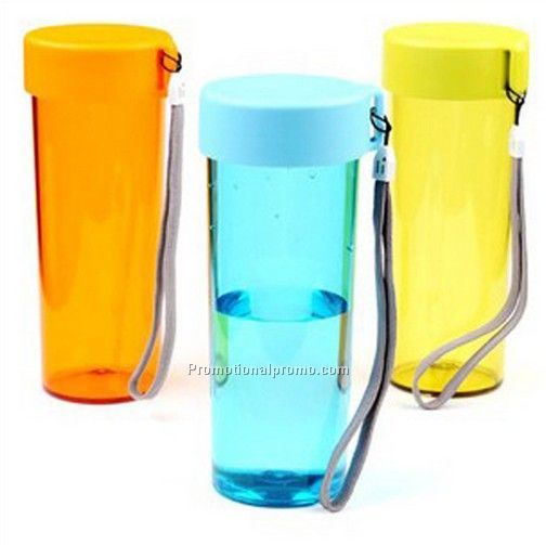 Double Wall Plastic Coffee Mug with Card Insert