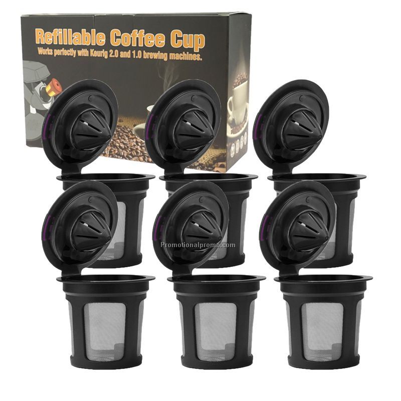 K Cup Reusable Pods Refillable Coffee Capsule Coffeemaker Filters