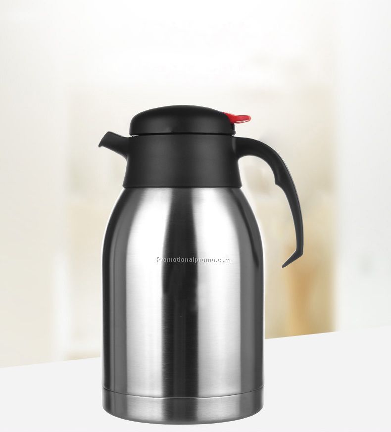 Stainless steel double wall Coffee Pot
