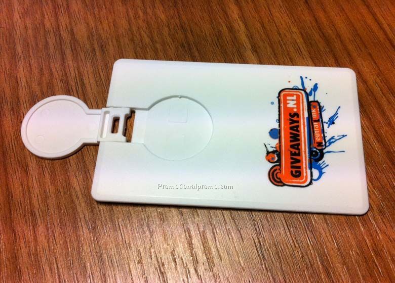 Creditcard with integrated coin