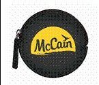 Round PVC money pouch