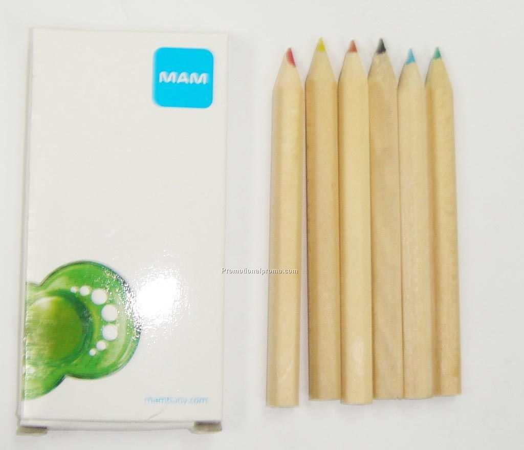 6 pieces colored pencil set