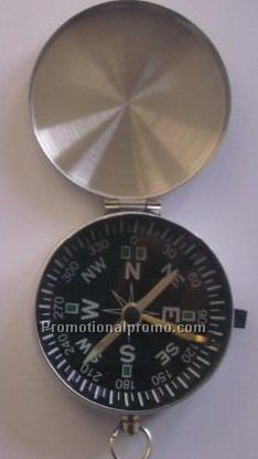 promotional metal compass with cover