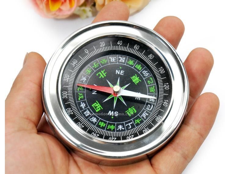 Stainless steel compass