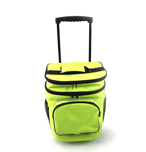 600D Polyester cooler on wheels