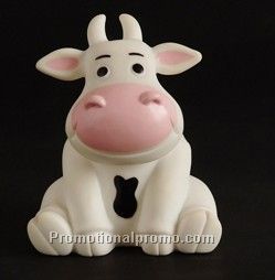 promotional PVC cow coin bank