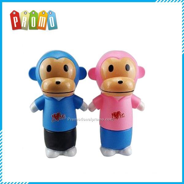 Plastic monkey Bank