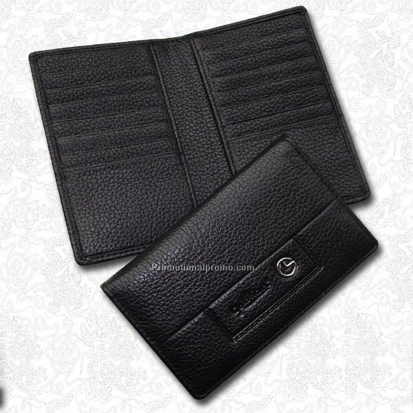 Cheque book cover holder and credit card holder