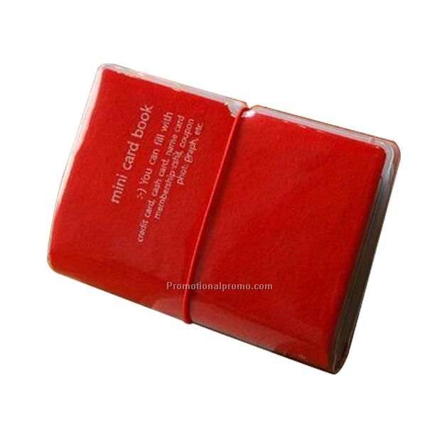 Credit card holder book