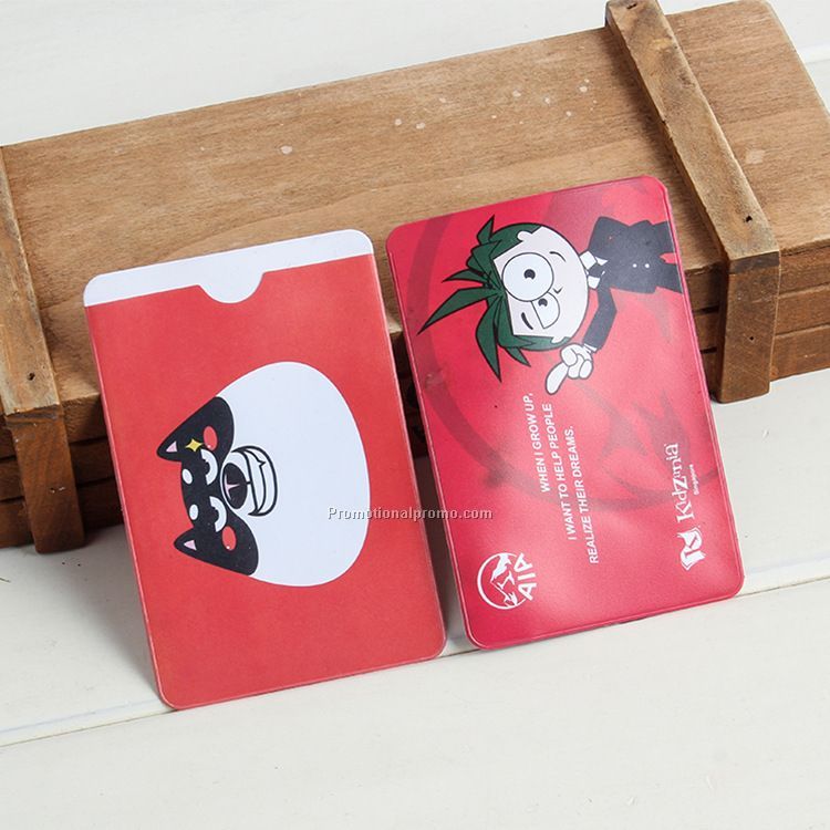 PVC card holder