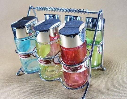 6-color Stainless Steel Cruet