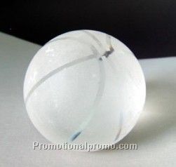 Promotional Crystal Basketball