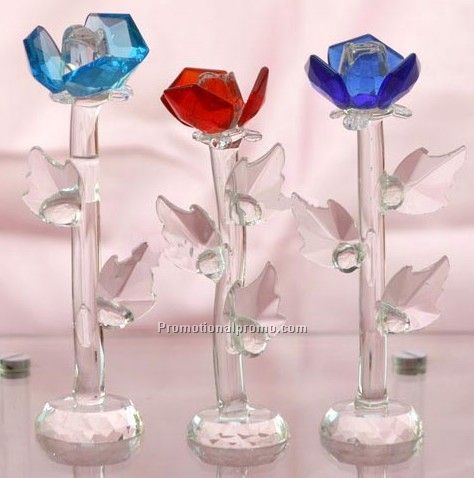 Crystal Flower Model, Ideal as Wedding Gift