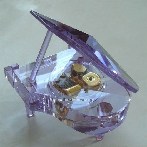 Purple Fashion crystal piano model