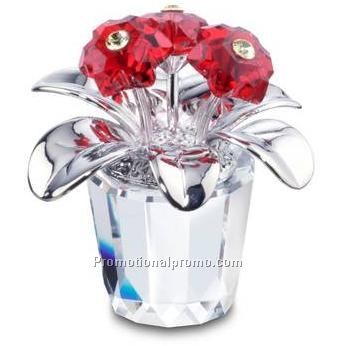 Newest design crystal rose