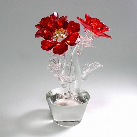 Red Crystal Rose