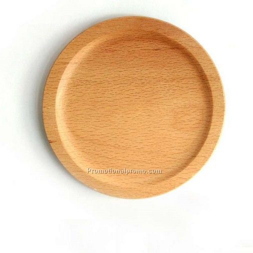 Wooden cup coaster