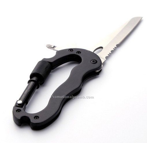 Multifunctional carabiner handy cutter