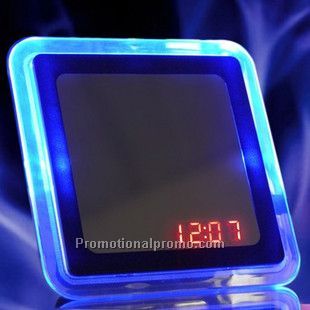 Square Mirror Alarm Clock