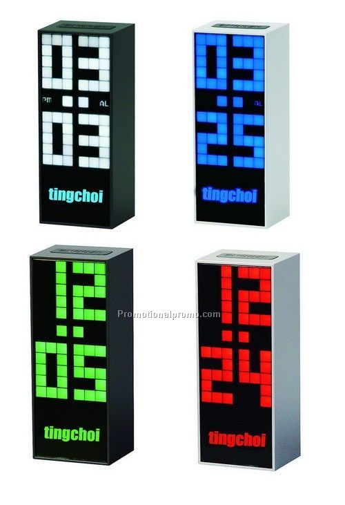 Alarm clock, advertising-based LED Clock