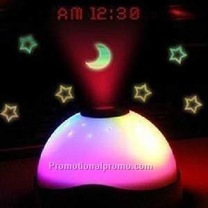 Projective desk clock