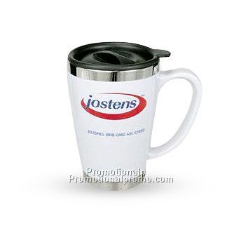 Ceramic finish thermal Desk Mug - 14 oz