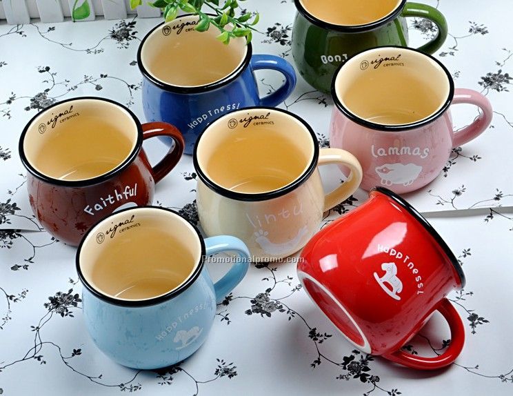 Enamel Ceramic Mug