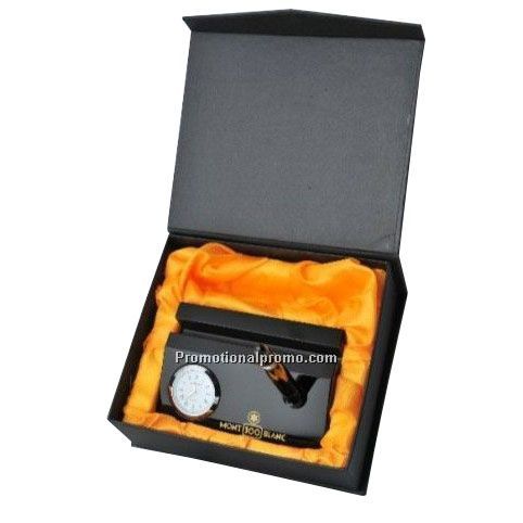 Crystal Desktop with one pen