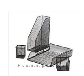 Metal Mesh Desk Accessory set 4