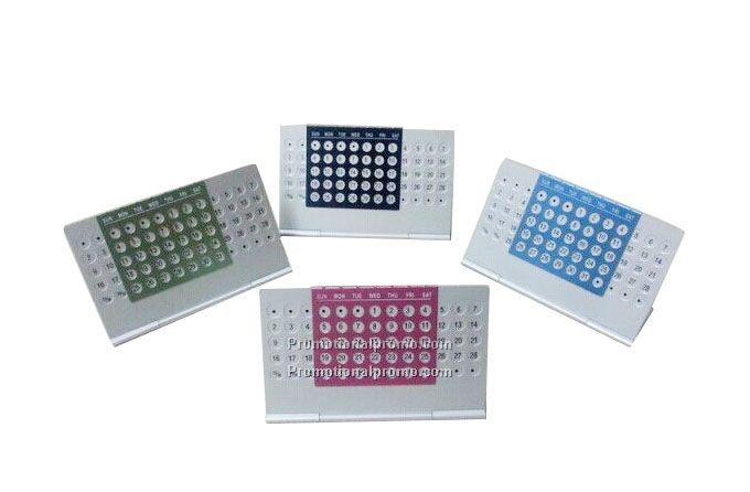 Customized Metal Table Calendar