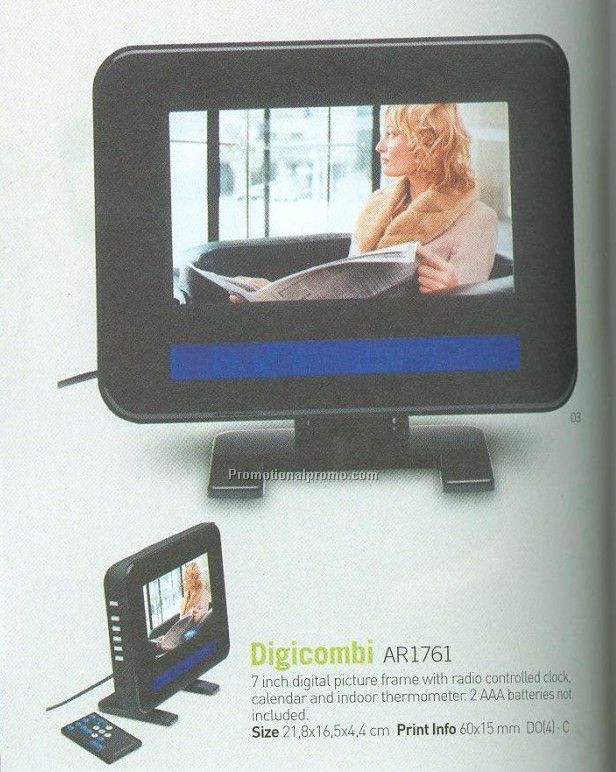 7inch Digital Picture Frame with radio