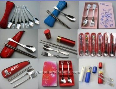 Stainless Steel Tableware Set