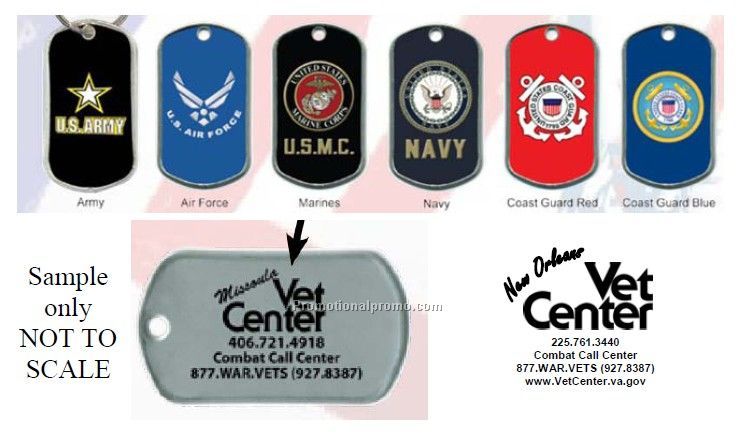 Military Style Dog Tags