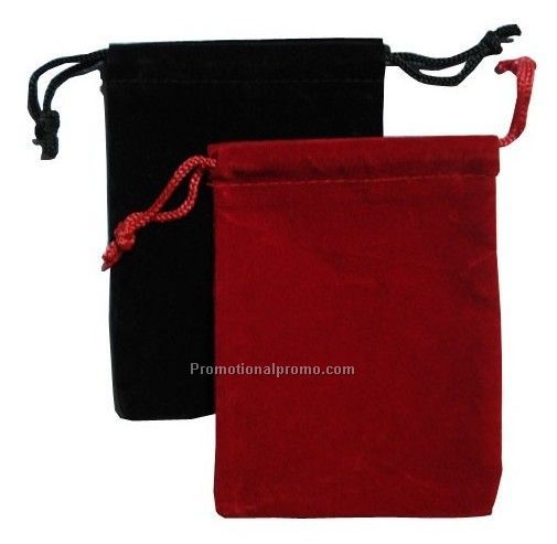 Velvet Pouch Drawstring Bag