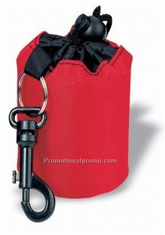 Mini Drawstring Bag With Snap Hook