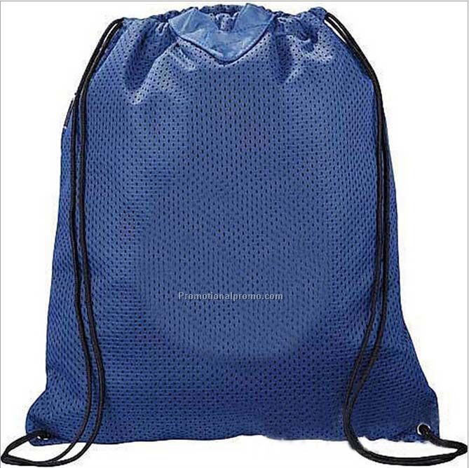 Sports rope mesh drawstring bag