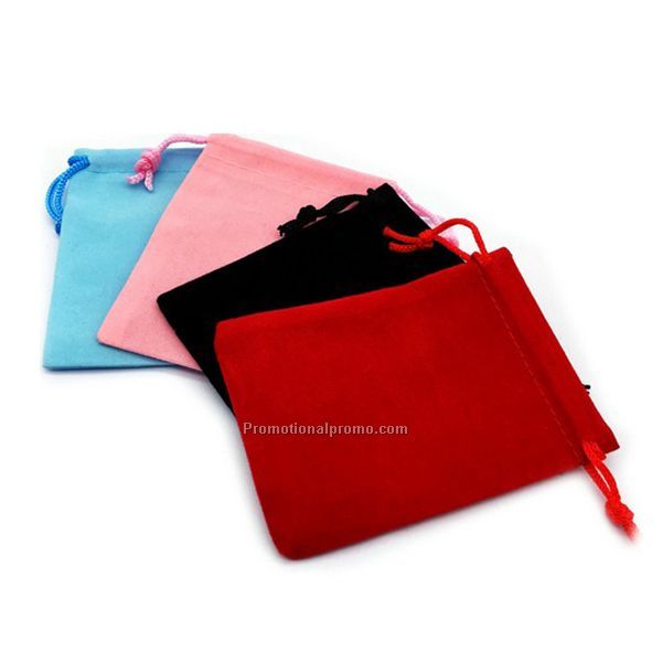 Velvet Drawstring Jewelry Pouch Bag for Christmas and Wedding gifts